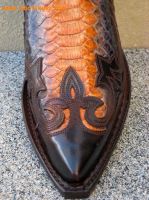 South Dakota dunkelbraun/Python schwarz orange