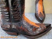 South Dakota dunkelbraun/Python schwarz orange