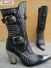 New Rock Westernstiefel Inagua schwarz