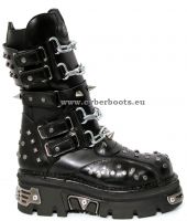 New Rock Boot Merovingian schwarz