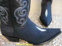 Westernstiefel Stachelrochen Negra