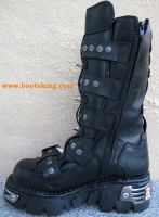 New Rock Boot Qui-Gon schwarz