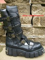 New Rock Boot Thrawn schwarz / silbern