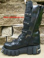 New Rock Boot Thrawn schwarz / silbern