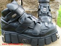 New Rock Boot Count schwarz