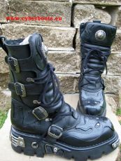 New Rock Boot Morpheus schwarz / schwarz