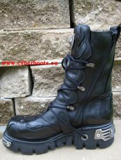 New Rock Boot Morpheus schwarz / schwarz