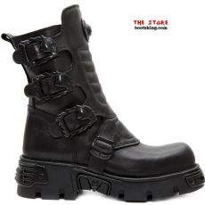 New Rock Boots Darkside schwarz