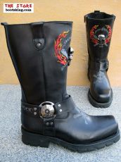 New Rock Boot Magnus schwarz