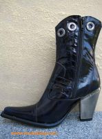 New Rock Westernstiefelette Martinique dunkelblau