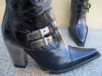 New Rock Westernstiefelette Martinique dunkelblau