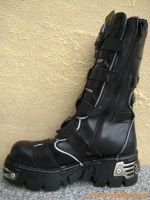 New Rock Boot Cyber Dance schwarz