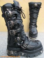 New Rock Boot Barbuda schwarz