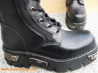 New Rock Boot Gunners schwarz