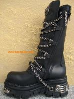 New Rock Boot Caedus schwarz