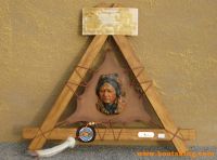 Indianer Wandbild Sitting Bull