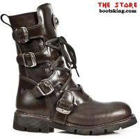 New Rock Boots Traenker braun