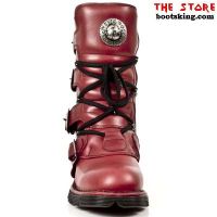 New Rock Boots Traenker rot