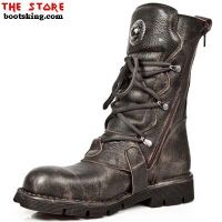 New Rock Boots Traenker antik braun