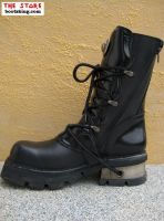 New Rock Boot Sorren schwarz / schwarz glnzend