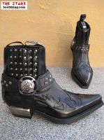 New Rock Westernstiefelette Wessel schwarz