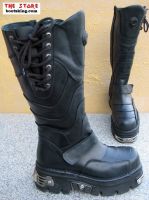 New Rock Boot Matars black