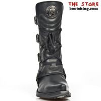 New Rock Boot Revan schwarz