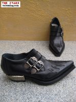 New Rock Westernschuh Wibbo schwarz