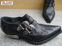 New Rock Westernschuh Wibbo schwarz