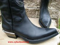 New Rock Westernstiefel Jabba schwarz