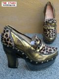 Zina Leopard / gold