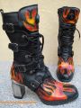 Antilles black / fire-red