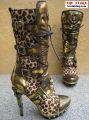 Petronella Leopard / gold